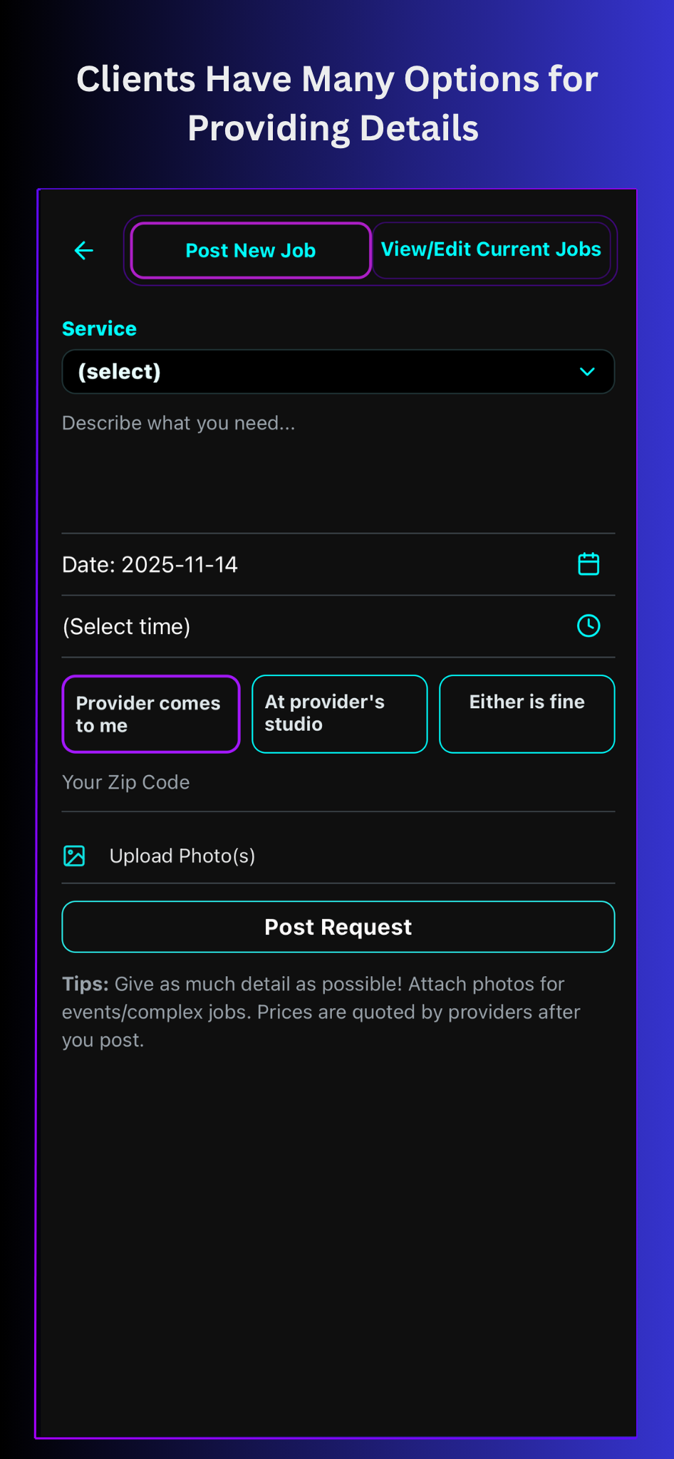 Kleo app screenshot